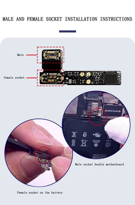 Batterie flexibles Kabel Datentisch ist geeignet für iPhone 11 12 13 Pro Max Batterie vollständig automatisch Gesundheit zu reparieren