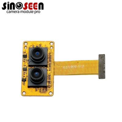 High resolution fixed focus dual lens USB camera module 640x480 720P 1080P CMOS image sensor with MJPG YUY2 output for industrial and commercial imaging