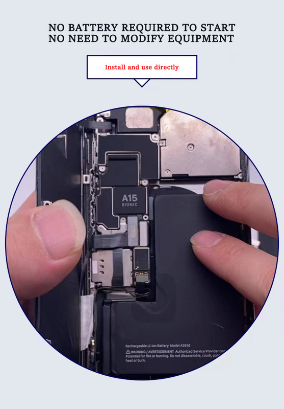 Batterie flexibles Kabel Datentisch ist geeignet für iPhone 11 12 13 Pro Max Batterie vollständig automatisch Gesundheit zu reparieren