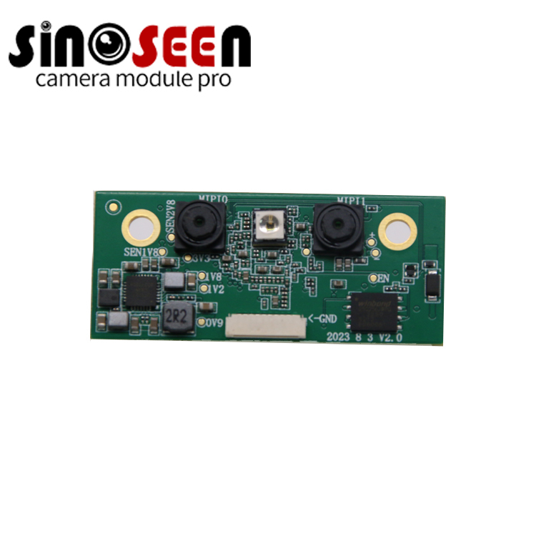 KI-gestütztes 3D-Gesichtserkennungs-Kameramodul mit RGB-IR-Dualsensoren, UVC-720P-Ausgang und Low-Power-Design